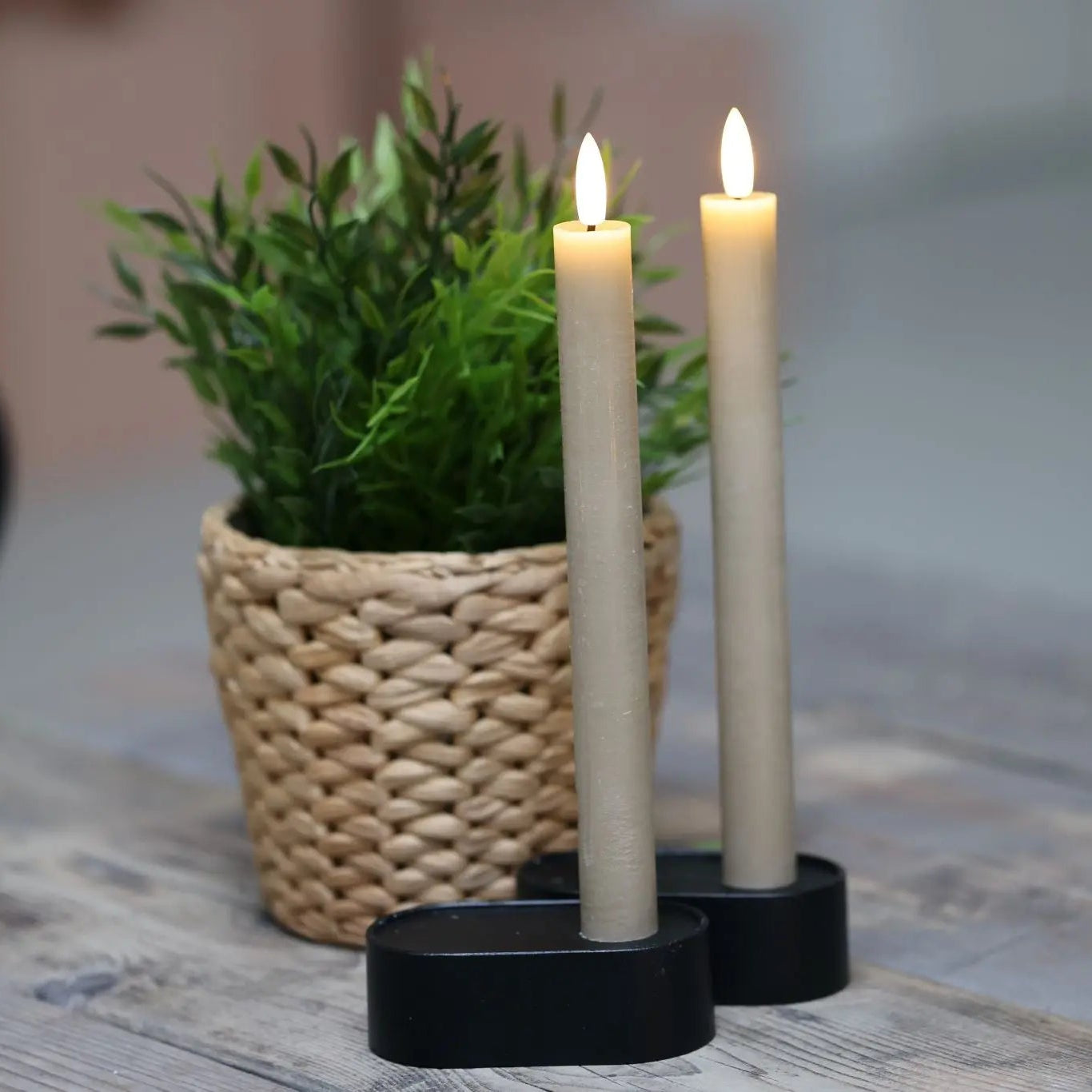 Stagelys 2 pak - 22 cm - Flere farver Min butik