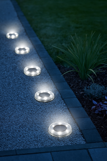 Solcelle Havespots – Dekorativt Design 4 stk Premium LED