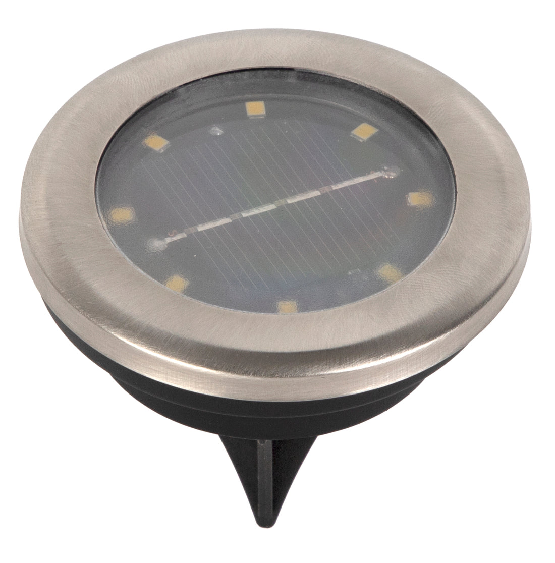 Solcelle Havespot – Stål Design 1 stk Premium LED