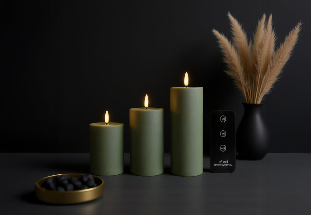 Udendørs LED bloklys Ø5,2cm